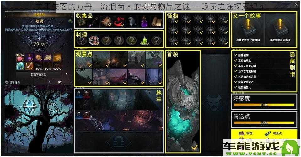 探寻失落方舟与流浪商人之谜——揭秘贩卖之路的交易物品探索历程