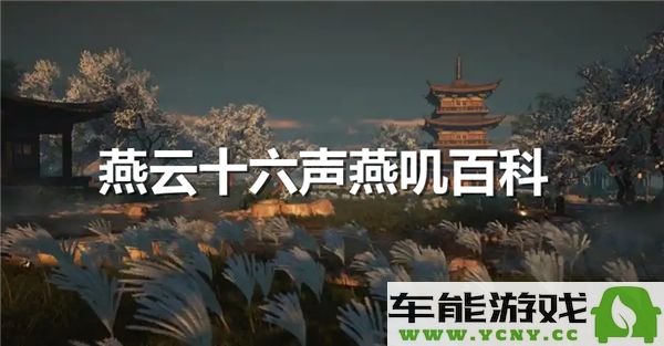 燕云十六声的燕叽百科信息来源和具体地址在哪里？