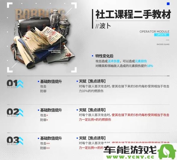 明日方舟5.5周年新更新模组解析与介绍